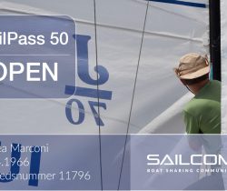 Der neue SailPass 50 Open - Vollständiger Segelspass zum halben Preis. Ein ganzes Jahr, auf allen SailCom Booten der Kategorie "Open".